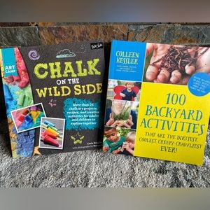 Chalk on the Wild Side & 100 Backyard Activities book